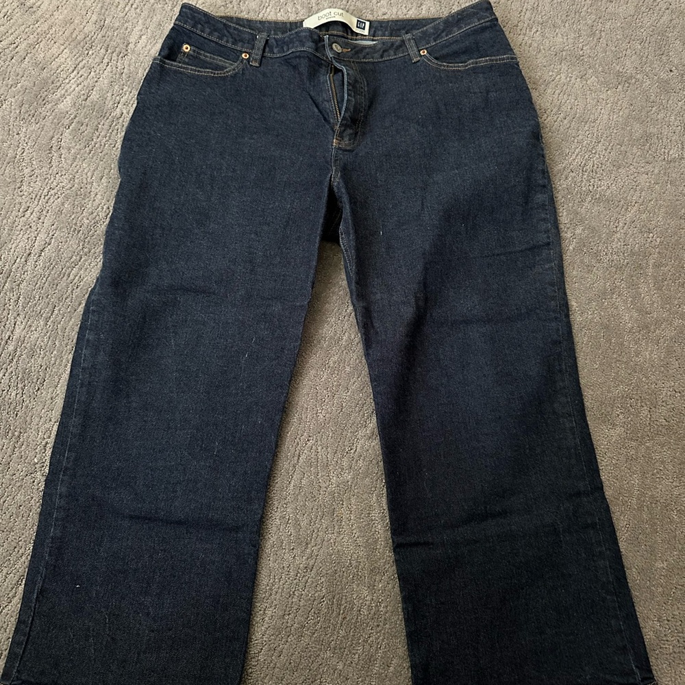 GAP Factory Blue Boot Cut Jeans Durable Denim
